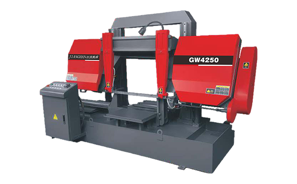 通海口镇GW4250双柱龙门卧式带锯床