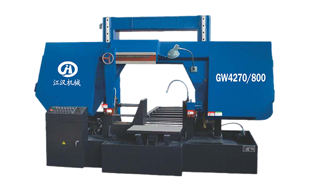 通海口镇GW4270/800双柱龙门卧式带锯床